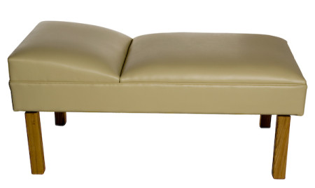 Lindsay Preschool Recovery Couch with Hardwood Legs