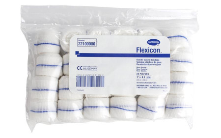 Flexicon Non-Sterile 1" X 4.1 Yds Elastic Gauze, 24/Bag
