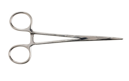 Hemostatic Kelly Forceps, Curved, 5-1/2"