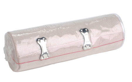 Economy 6" x 5 Yds Elastic Bandage with Clips