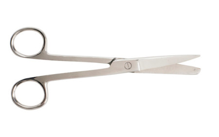Operating Scissors, Straight, 5-1/2", Sharp/Blunt