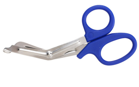 Para-Med Scissors, 7", Blue