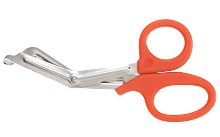 Para-Med Scissors, 7", Orange
