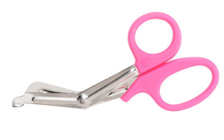 Para-Med Scissors, 7", Pink