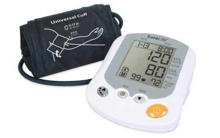 SureLife® Automatic Talking Arm Blood Pressure Monitor