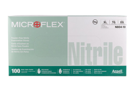 Microflex® Premium Nitrile Powder-Free Gloves, X-Lg, 100/Box