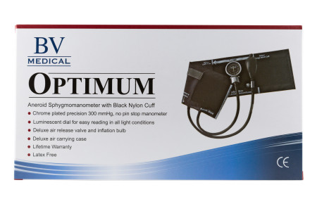Latex-Free Professional Sphygmomanometer with Adult Cuff