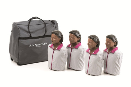 Little Anne QCPR 4 Pack Dark Skin