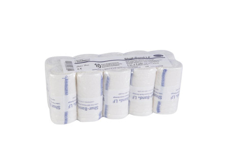 4" x 5 Yds Shur-Band Elastic Bandages, 10 Rolls/Pack