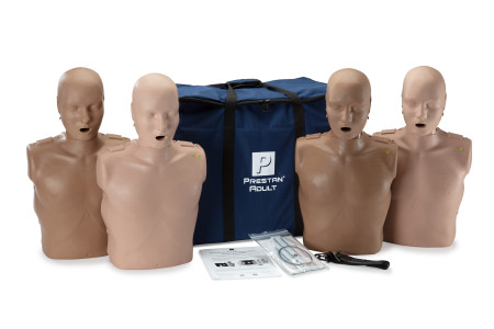 Prestan® Adult Diversity Manikin 4 Pack with CPR Monitor