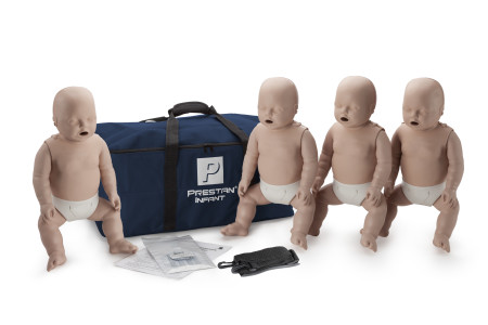 Prestan Infant Manikin 4-Pack with CPR Rate Monitor