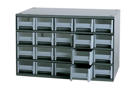 20-Drawer Modular Cabinet