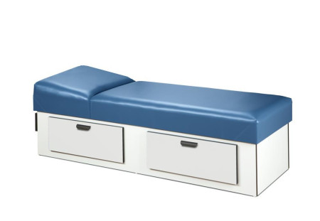 [$] Liana Recovery Couch w/2-Drawer Base, Non-Adj. Headrest