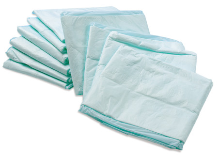 Disposable Underpads, 17" x 24", 100/Bag