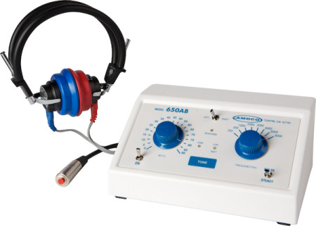 Ambco Model 650 Pure Tone Audiometer, AC Only