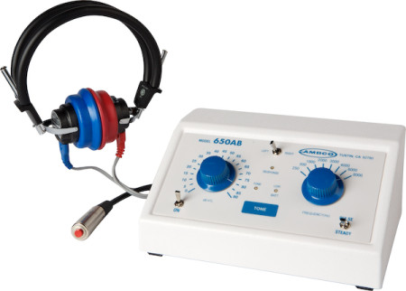 Ambco 650 Audiometer, AC & Battery Operated