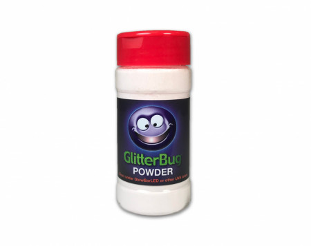 Glitterbug Powder, 3.5 Oz UV Teaching Powder