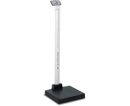 DETECTO® APEX Digital Scale with Height Rod and BMI Function