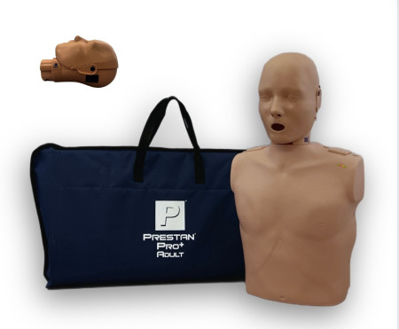 Prestan® Pro+ Adult Manikin, Dark Skin