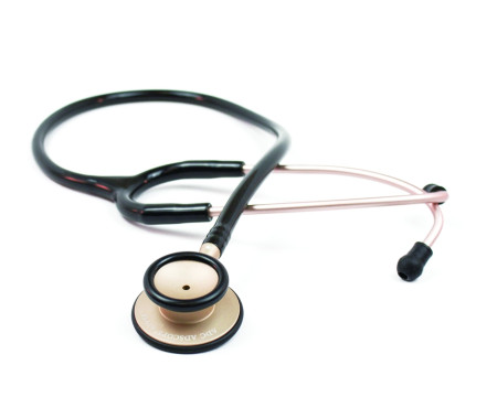 ADC® Adscope®-Lite 619 Clinician Stethoscope Black/Champagne