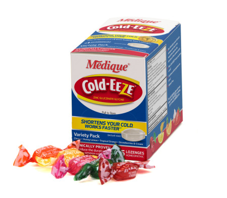 Cold-EEZE® Zinc Lozenges, 25/Box