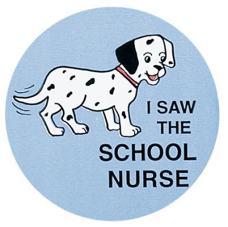MacGill  I Saw The School Nurse Stickers, 500/Roll