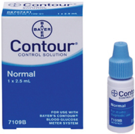 Ascensia® Contour® Normal Control Solution, 2.5 ml Vial