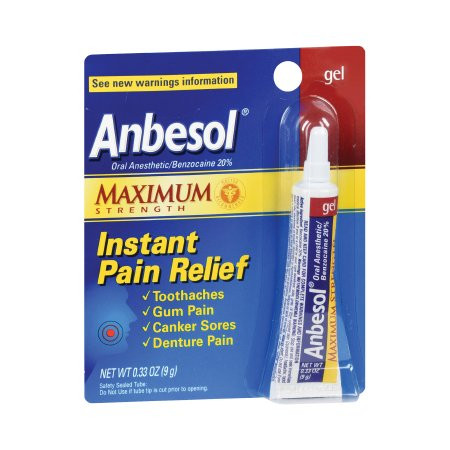 Anbesol® Maximum Strength, .33 OZ Gel