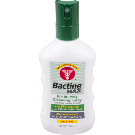 Bactine® MAX Liquid Antiseptic,  5 Oz Pump Bottle