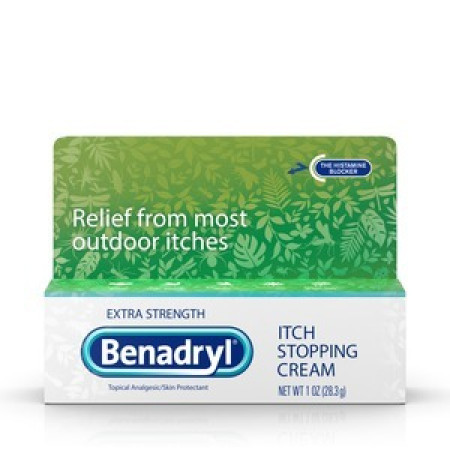 Benadryl Extra Strength 2% Itch Stopping Cream, 1 Oz Tube
