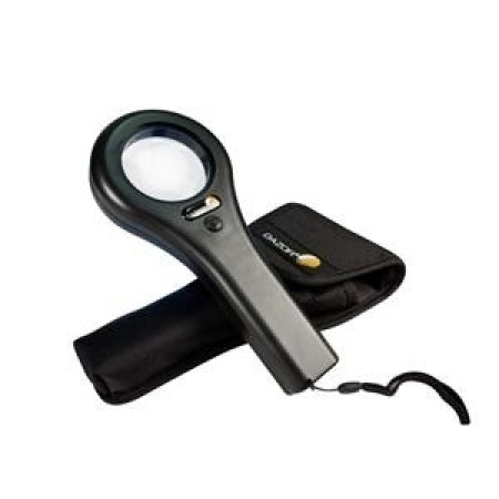 Dazor Handheld Mini Magnifier with LED and UV Bulb