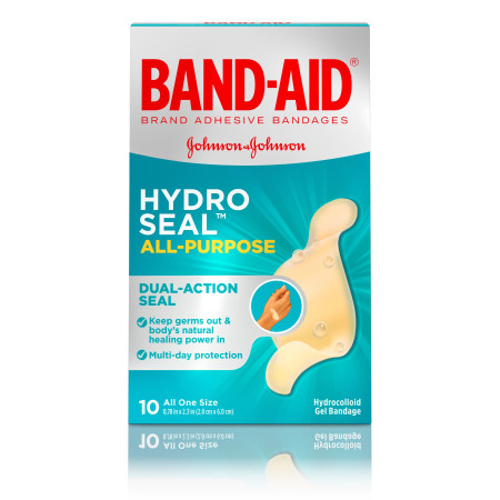 Band-Aid® Hydro Seal™ Gel Bandages, 10/Bx