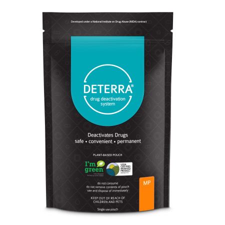 Deterra® Drug Deactivation System, Medium Pouch, 45 pills