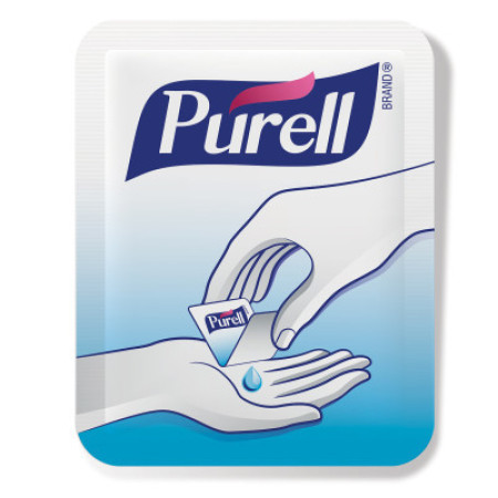 Purell® Singles™ Single-Use Hand Sanitizer Packets, 2000/cs