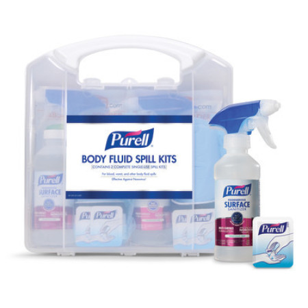 Purell® Body Fluid Spill Kit, 2 Kits/case