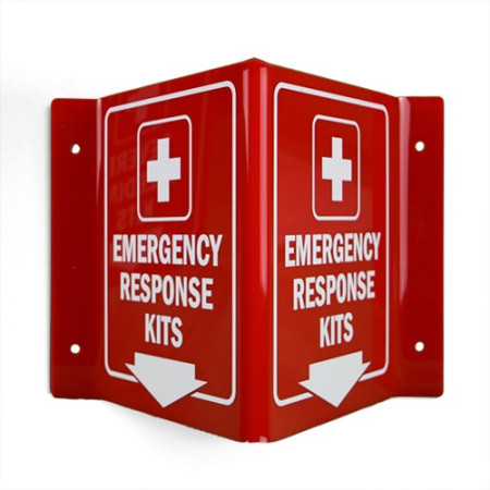 Emergency Response Kit 3D Sign