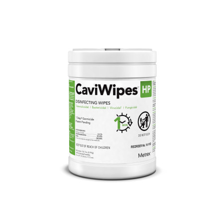 CaviWipes™ HP Disinfecting Wipes, 160 per can