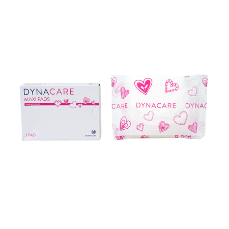 Dynacare #4 Maxi Pads with Wings, 200/Case