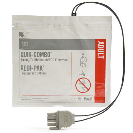 Physio-Control Quik-Combo w/REDI-PAK Replacement Electrodes