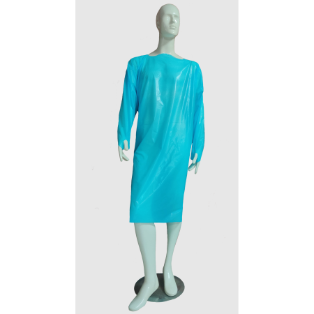 Blue Universal Isolation Gown, 75 per case
