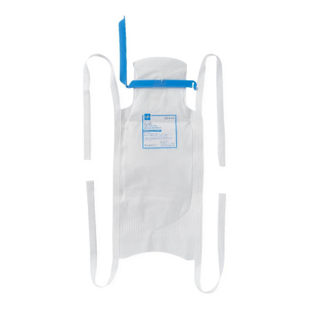 Refillable Ice Bags with Clamp Closure, 6.5" x 14", 25/box