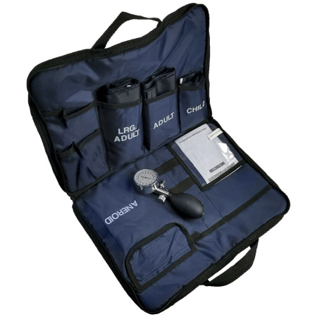 Dynarex® Blood Pressure Cuff Kit, 3 Cuffs, Navy