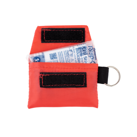 Dynarex® Resp-O2™ CPR Shield in Key-Ring Pouch