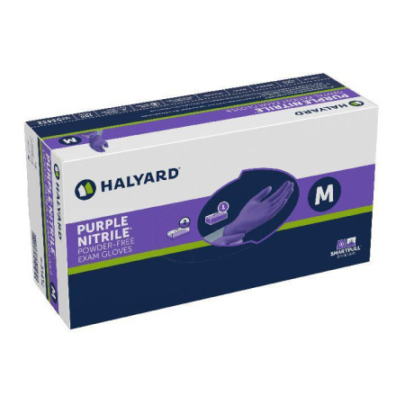 Halyard Purple® Nitrile Gloves, Medium
