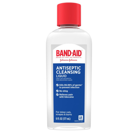 Band-Aid® Antiseptic Cleansing Liquid, 6 Oz.