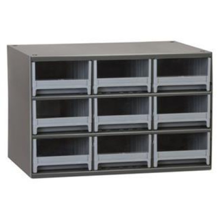 9-Drawer Modular Cabinet without Door