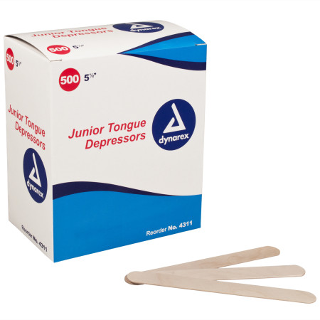 Junior Tongue Depressors (500/Box)