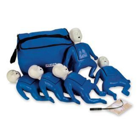 CPR Prompt® Infant Manikin 5-Pack (Blue)