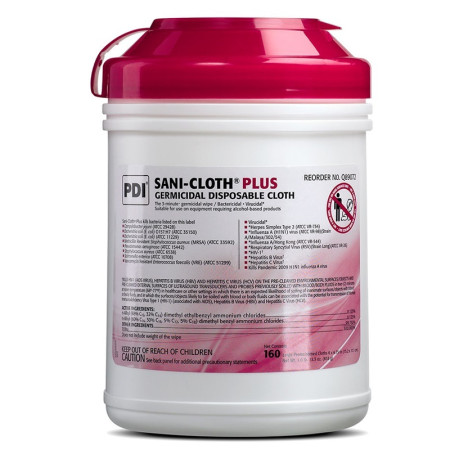 PDI® Sani-Cloth® Plus Germicidal Cloth, 160/Can