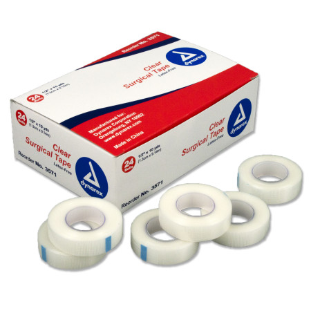 Economy Clear Tape, 1/2" x 10 Yards, 24 Rolls Per Box